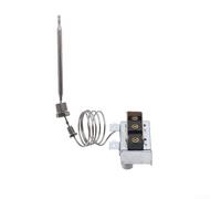 DAZZLEEX Commutateur de limite haute limite NPT 6,35 mm 232,2 °C pour friteuse commerciale ATOSA 301030005 LCCM2003000 pièce de rechange gris