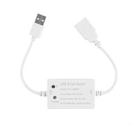 DAZZLEEX Commutateur Intelligent USB, contrôleur WiFi, disjoncteur pour Tuya, minuterie, Commande vocale, Application, télécommande, Surveillance en Temps réel