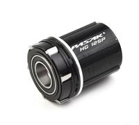 DAZZLEEX Corps de moyeu libre à 6 pattes en alliage d'aluminium pour cassette MS XD XDR 11/12 vitesses avec 2 roulements scellés 15 mm ID pour SHMINAO M6100 M7100 M8100 M9100 X01 (pour HG)