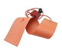 DAZZLEEX Couverture chauffante en Silicone pour Presse à cintrer pour Guitare, Panneau Chauffant électrique en Silicone, 800W 220V Warmer Malleable Sheets Heat Spiral, 150x900mm