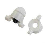 DAZZLEEX Détecteur de touche électronique pour la pêche de nuit avec indicateur de frappe LED, lampe étanche à clip pour canne à pêche - Flash vert sur les poissons, batterie de 300 heures