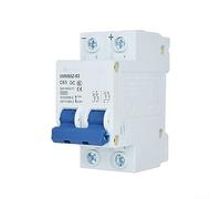 DAZZLEEX Disjoncteur miniature, Disjoncteur DC, Disjoncteur à 2 pôles MCB 32A, Protection des circuits