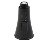 DAZZLEEX Écrou de tuyau en plastique avec fonction de verrouillage et régulateur d'air pour Miele Compact C1 C2 C3 S4 S82 S500 S501 S2110 S2000 S4000 S5000 Repl, noir mat