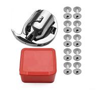 DAZZLEEX Ensemble de crochets de navette pour mallette de canette pour machine à coudre Durkopp Adler 204 205 266 366