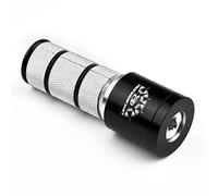 DAZZLEEX Extension de Potence, Extension de Tige cachée Extension de Tige de Fourche de vélo Adaptateur d'extension de Colonne Montante de Guidon, Fourche Avant en Fibre de Carbone Tige surélevée VTT