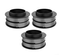 DAZZLEEX Greenworks GST1246 GD40BC Lot de 3 bobines de fil de rechange en nylon pour gazon Greenworks GST1246 GD40BC