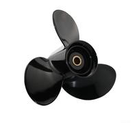 DAZZLEEX Hélice de bateau en alliage d'aluminium 9-1/4 x 9 3 lames 14 dents pour hors-bord Mercury 9.9 15 20HP remplace 48-897750A11