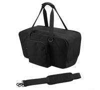 DAZZLEEX Housse de transport en nylon pour haut-parleur PartyBox Club 120/110 - Sac fourre-tout portable et sac à dos de voyage - Noir - 54 x 27 x 31 cm, Voir image