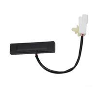 DAZZLEEX Interrupteur de déverrouillage de poignée de coffre en plastique noir, ajustement direct pour Hyundai i20 2ème génération 2014-2020, compatible avec numéro de pièce 81260-C7000 et Play Easy