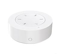 DAZZLEEX Interrupteur rotatif intelligent pour Zigbee - Variateur d'intensité pour ampoules - Fonctionnement à une touche - Interrupteur de gradation rotatif pour maison intelligente, salon, chambre à