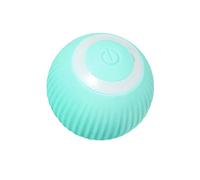DAZZLEEX Jouet de Boule de Chat, 1pcs Balle de Chat à roulement Automatique Jouet Intelligent interactif Jouets de Formation de Chaton électrique Bleu