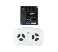 DAZZLEEX JR-RX-12V 6V Récepteur RC pour Voiture électrique pour Enfants JR1958-2S JR1738RX (Ensemble Complet JR1958RX-2S 12V)