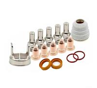 DAZZLEEX - Kit d'anneaux de Pointe d'électrode LC25, 16 pièces, adaptés au coupeur de Plasma électrique Tomahawk 375, Torche LC25 KP2842-1
