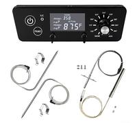 DAZZLEEX Kit de Carte de Commande de Thermostat numérique avec écran LCD pour fumoir Vertical à granulés PitBoss série PBV3P1/PBV4PS1/PBV5P1 (P7-5.5)