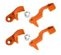 DAZZLEEX Kit de levier d'étranglement pour souffleur de feuilles BG45, BG46, BG55, BG56, BG65, BG85, BR45C, remplace les pièces 4229-141-3700 4229-141-3800 9417-003-7512 (2 pièces)