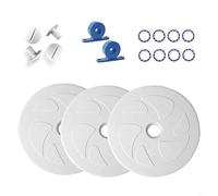 DAZZLEEX Kit de nettoyage de piscine compatible avec pour Polaris 180, 280 y compris les grandes roues C6, roulements à billes et roulements à turbine