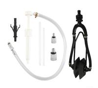 DAZZLEEX Kit de pompe à huile pour moteur hors-bord avec pompe à huile à engrenage inférieur pour la plupart des entrées d'air de moteur de bateau pour système d'évacuation d'eau salée de bateaux