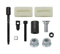 DAZZLEEX Kit de réglage de barre de chaîne pour tronçonneuse 394 395 394XP 395XP remplace 503467701 Ensemble de rouleaux en acier avec écrous et bandes pour une coupe robuste