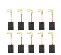 DAZZLEEX Lot de 10 balais de charbon pour meuleuse d'angle Ma-Kita Ga5030 Cb325/459/303/419/203