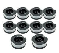 DAZZLEEX Lot de 10 bobines et fil pour débroussailleuse pour Black & Decker 9,1 m Reflex pour GL420 GL550 GL570