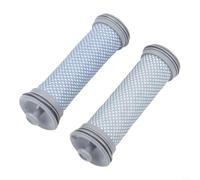 DAZZLEEX Lot de 2 filtres de rechange lavables pour aspirateurs Karcher VC4 VC6 VC7 avec couche en micropolaire pour poussière fine et poils d'animaux et installation sans outils
