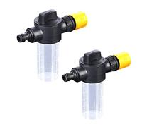 DAZZLEEX Lot de 2 pulvérisateurs d'eau en Mousse de Jardin de 100 ML - pour Tuyau d'arrosage - Lance à Mousse - pour Lavage de Voiture - Distributeur de et de Mousse