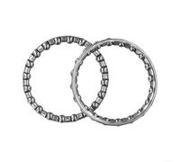 DAZZLEEX Lot de 2 roulements à billes en acier pour fourche avant, moyeu arrière et vélo de route ou vélo pour enfants, pour différentes séries (1# 40-32 mm)