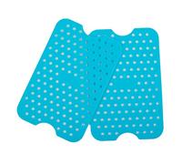 DAZZLEEX Lot de 2 tapis en silicone pour friteuse Ninja-Foodi - Accessoires réutilisables - Bleu