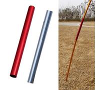 DAZZLEEX Lot de 4 manchons de réparation pour poteaux de tente en alliage d'aluminium adaptés aux poteaux d'un diamètre de 10,5 mm (rouge)