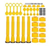 DAZZLEEX Lot de 5 buses de réservoir de gaz avec bec verseur flexible pour Scepter Blitz Midwest Style