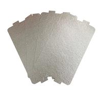 DAZZLEEX Lot de 5 joints en mica pour micro-ondes, plaques de mica pour guide d'ondes, pièces de rechange pour four à micro-ondes 11,6 x 6,5 cm