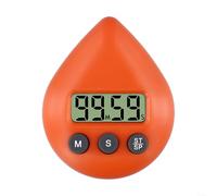 DAZZLEEX Minuteur de douche numérique avec trois couleurs anti-éclaboussures, compte à rebours programmable et alarme, construction ABS à économie d'énergie pour le contrôle de l'eau dans la salle de