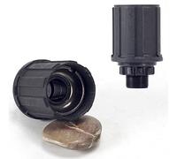 DAZZLEEX Moyeu à cliquet en acier pour vélo de montagne Freehub-MTB 8-11 vitesses Cassette Roue libre Corps de moyeu de vélo pour GIANT-Trek Noir