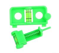 DAZZLEEX Niveau d'arc et de flèche, Niveau d'arc et de flèche pour tir à l'arc à poulies débutant, kit d'alignement d'installation de Vue d'encoche (Vert)