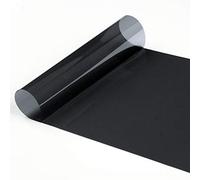 DAZZLEEX Pare-soleil pour pare-brise avant de voiture Noir transparent 20 x 150 cm