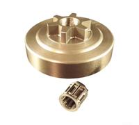 DAZZLEEX Pignon de tambour d'embrayage avec roulement pour CS-300 CS-301 CS-340 CS-341 CS-346 CS-345 CS-3000 CS-3350 CS-3400 CS-3450 CS-3500 CS-360T remplace 17500539191 Tronçonneuse 32 Pa