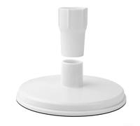 DAZZLEEX Plaque d'aspiration SP1106 pour piscine creusée Hayward avec adaptateur de tuyau de 3,8 cm et joint en caoutchouc - Pièce de rechange ABS blanche
