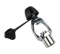 DAZZLEEX Régulateur de plongée sous-marine DIN pour adaptateur de joug avec bouchons anti-poussière G5/8 filetage connecteur de gonflage équipement sous-marin