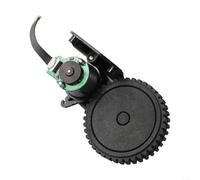 DAZZLEEX Roue droite pour aspirateur avec moteurs compatibles avec R750 D400 R550 R500+ R600 R650, pièce de rechange noire pour une mobilité fluide et