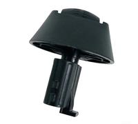 DAZZLEEX Roulette avant de rechange pour aspirateur Dreame 10 Pro Track et 10 Roller Robot Aspirateur Roulette pivotante en plastique Noir Pièce de rechange