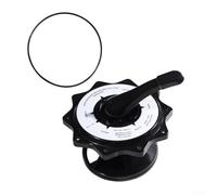 DAZZLEEX SPX0715BA3 Couvercle de valve pour Hayward SP0715 SP0716 - Pièce de rechange ABS pour systèmes de filtre à sable vari-flo Multiport 5,1 cm