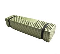 DAZZLEEX Tapis de couchage pliable XPE résistant à l'humidité pour la randonnée en plein air, coussin léger et portable, design de mangeoire à œufs, 190 x 57 x 2 cm (vert armée)