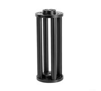 DAZZLEEX Trépied équatorial en alliage d'aluminium 200 mm/300 mm de hauteur avec interfaces standard et vis pour trépied équatorial EQ3 EQ5 (300 mm noir)