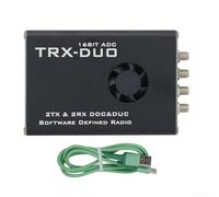 DAZZLEEX TRX-DUO Récepteur radio à double canal 10 KHz-60 MHz avec échantillonnage direct ADC 16 bits, capacité de déploiement à distance, compatible avec HDSDR et Consol