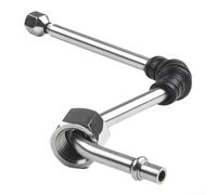DAZZLEEX Tube à vapeur avec cette à vapeur pour machines à expresso DeLonghi 6 mm de diamètre EC680, EC685, EC780 et EC785 (3 trous)