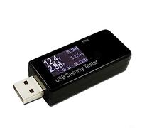 DAZZLEEX USB Current Voltage Power Detection Instrument Mobile Phone Safety Monitor Digital Treasure Monitor 67 * 24 * 14mm