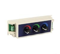 DAZZLEEX Variateur d'intensité réglable à 3 voies pour bande lumineuse LED