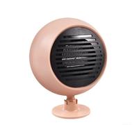 DAZZLEEX Ventilateur de chauffage de voiture 12 V avec fonction de chauffage et de refroidissement en céramique PTC pour dégivrage et réchauffement de la cabine réglable à 360° Compact Support de