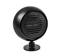 DAZZLEEX Ventilateur de chauffage de voiture 12 V avec fonction de chauffage et de refroidissement en céramique PTC pour dégivrage et réchauffement de la cabine réglable à 360° Compact Support de