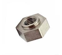 DAZZLEEX Vis de fixation de broche en acier inoxydable pour Vanford F6 Twin Power Reel Cover Nut Pièce de rechange Argent 1 pièce